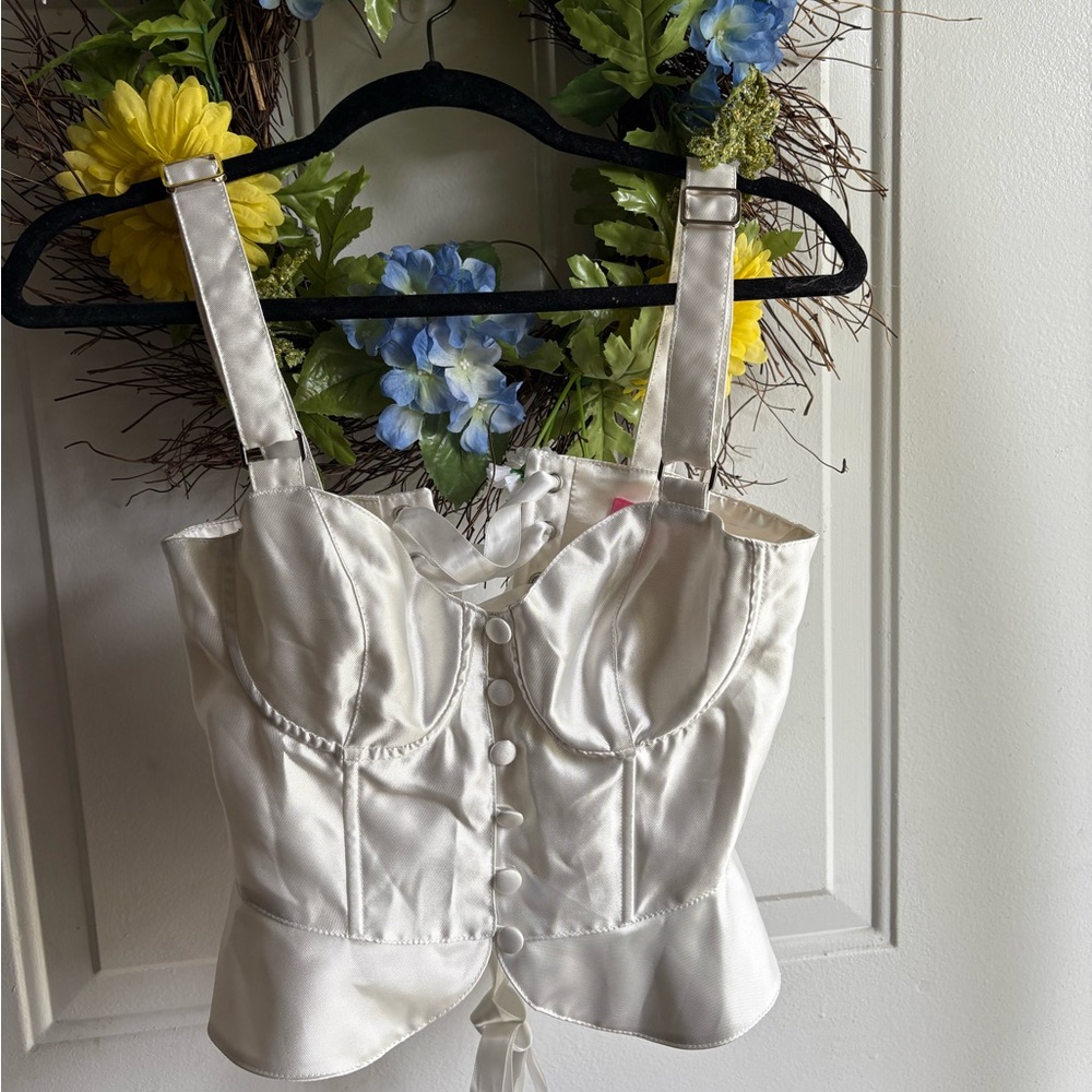 Sugar Thrillz White Corset